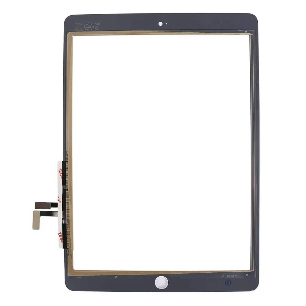 Черный Flylinktech для Apple iPad 5 A1474 A1475 A1476 сенсорный экран iPad Air A1822 A1823 9," дигитайзер дисплей стекло в сборе - Цвет: Черный