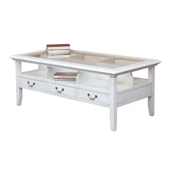 

Rectangular coffee table lacquered