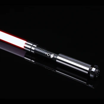 

TXQsaber 2020 RGB Lightsaber 1 inch 82cm Dueling Blade Force FX Light saber with Sound and LED Light, Metal handle FOC Toy-TS015