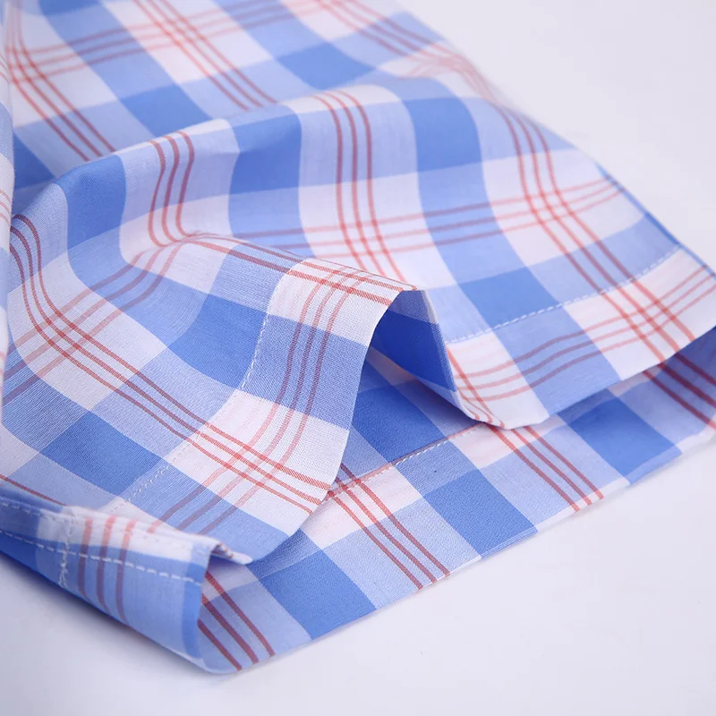 CAIZIYJIA,, короткий рукав, Camisa Masculina, модная Клетчатая Мужская рубашка, хлопок, Летний стиль, мужская одежда размера плюс