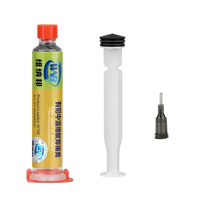 3 in 1 10CC шприц флюс паяльной пасты Sn63/Pb37 35 г пайка Оловянная паста BGA трафарет реболлинга сварочная станция ремонтный инструмент - Цвет: 3 in 1