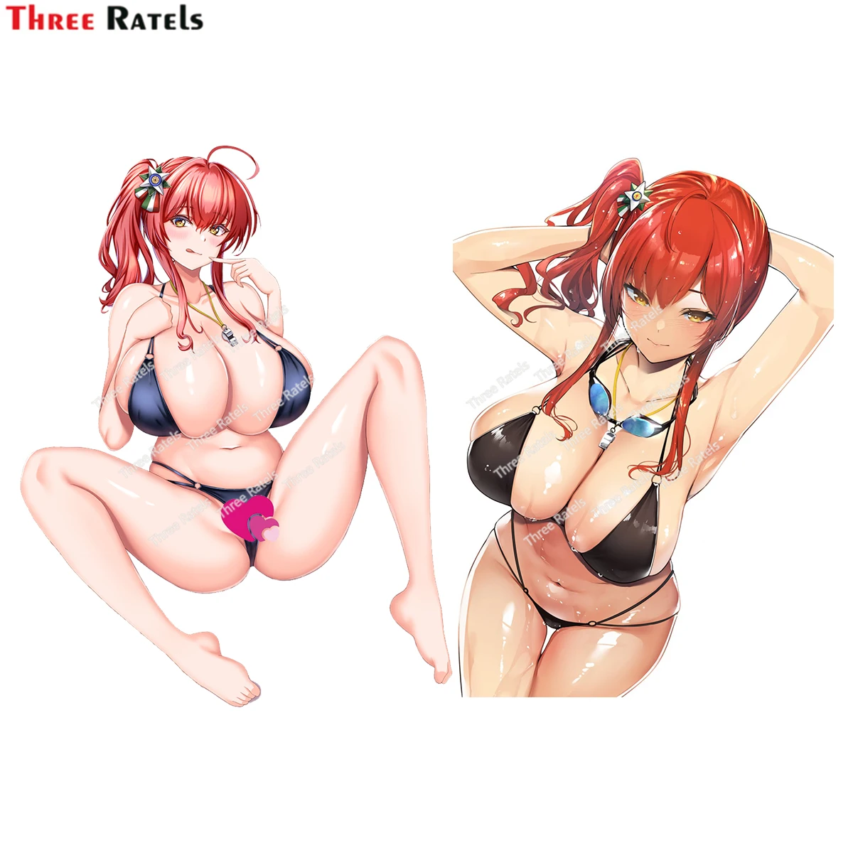 Tre Ratels G315 Zara E Zara Capodanno Decalcomania Impermeabile A Parete Frigorifero Wc Auto Bici Laptop Decorazione Regalo