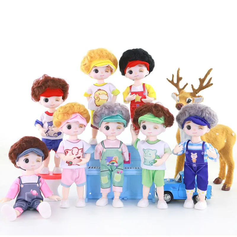 

Doll Furniture Multi-color Toilet Doll Clothes For 1/6BJD &16Cm Dolls Accessories Cute Styles Of Daily Casual Clothes,Girl Gifts