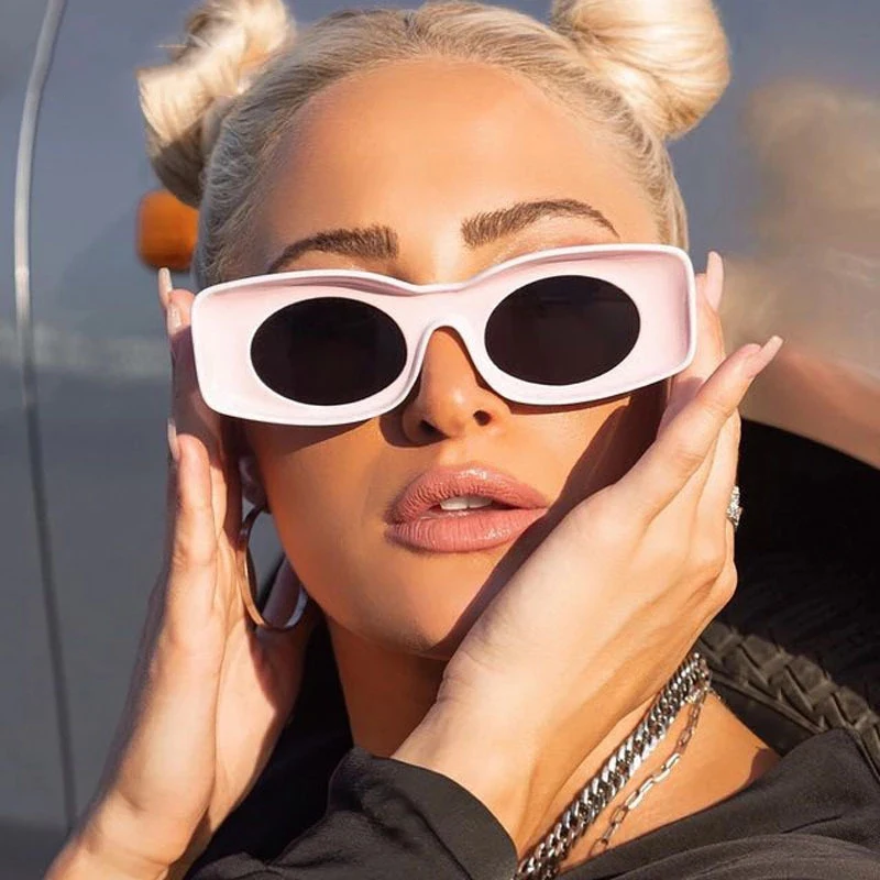 LeonLion Rectangle Oversized Sunglasses Women Brand Eyewear Women/Men Punk Glasses for Women Retro Lunette Soleil Homme_voghion.com