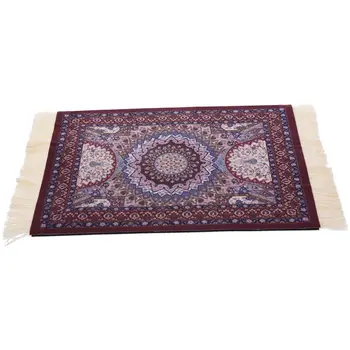 

Magical Persian Mouse Pad Rug Bohemia Carpet Purple Crown Mousepad Table Cup Mat