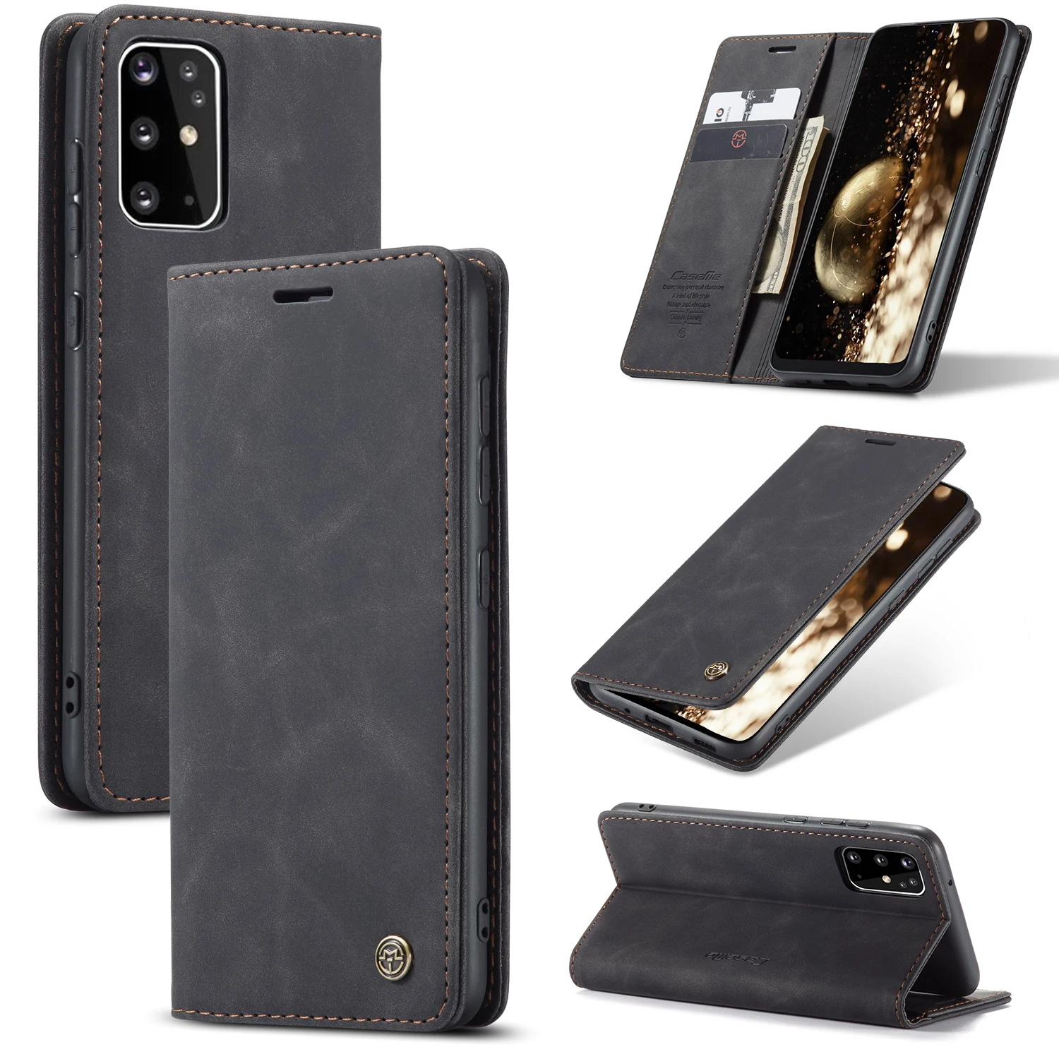 Чехол Me в стиле ретро кожаный чехол книжка для samsung Galaxy S20 Plus тонкий бумажник на