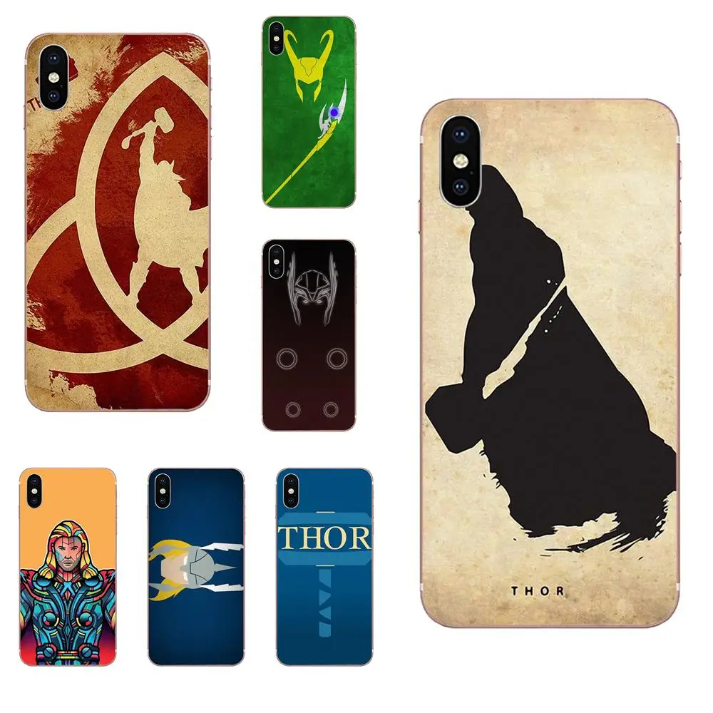 

Minimalistic Thor Superheroes For Xiaomi Redmi Mi 4 7A 9T K20 CC9 CC9e Note 7 9 Y3 SE Pro Prime Go Play High Quality