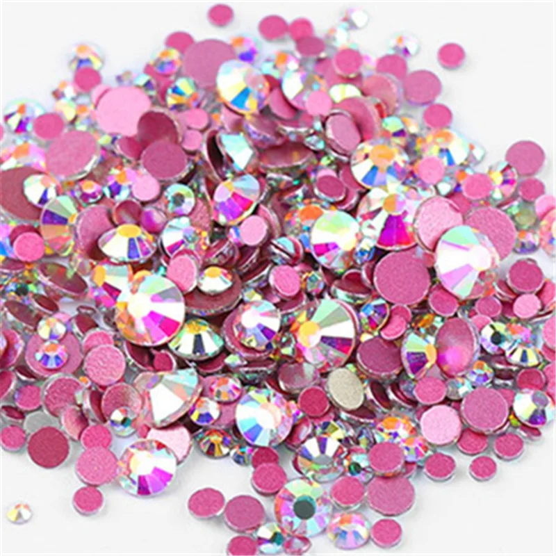 rhinestones-silver-pink-gold-diamond-flat-back-AB-mix-size-crystal-3D-manicure-nail-rhinestones.jpg_640x640 (1)_副本