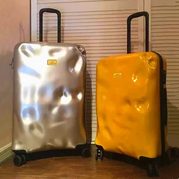 

Travel Suitcase Ins Net Red Luggage Case Female Omnidirectional Wheel Boarding Box Password Box Male