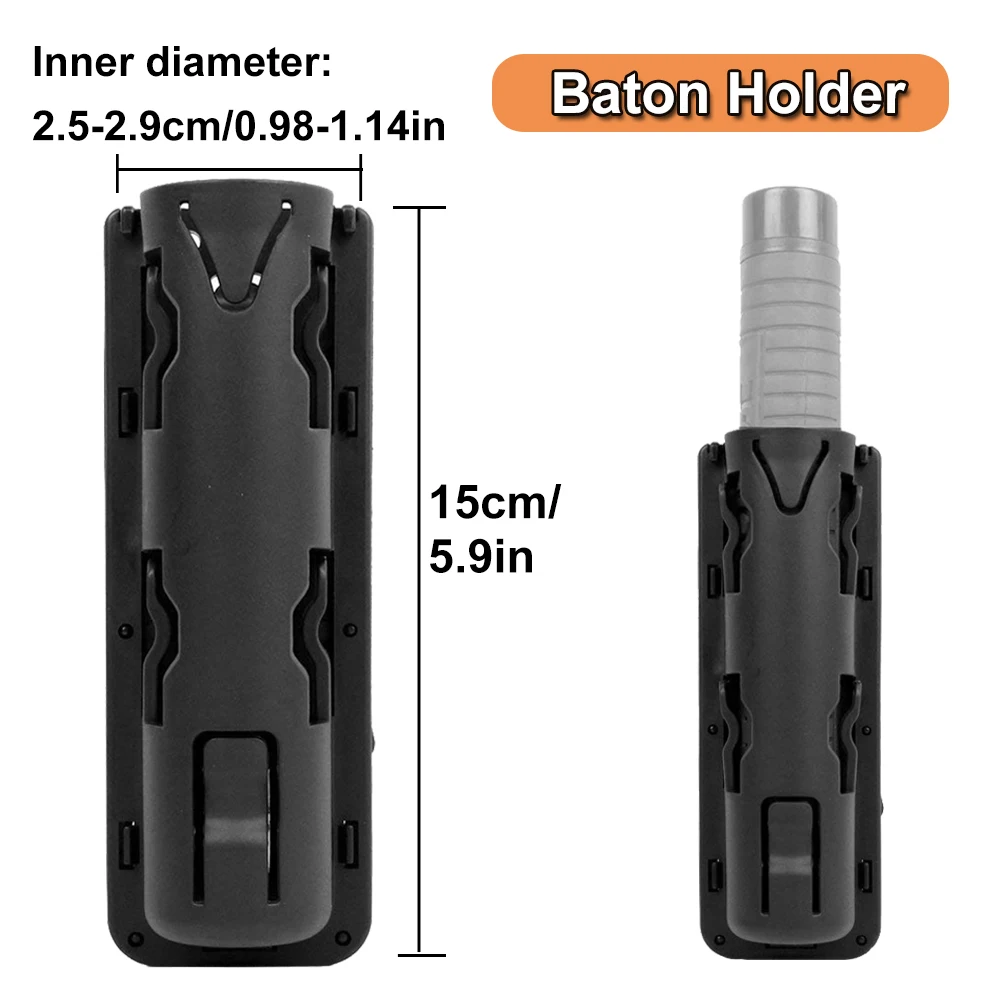 Maddox Defensetelescopic Baton Holster With 360° Rotation For