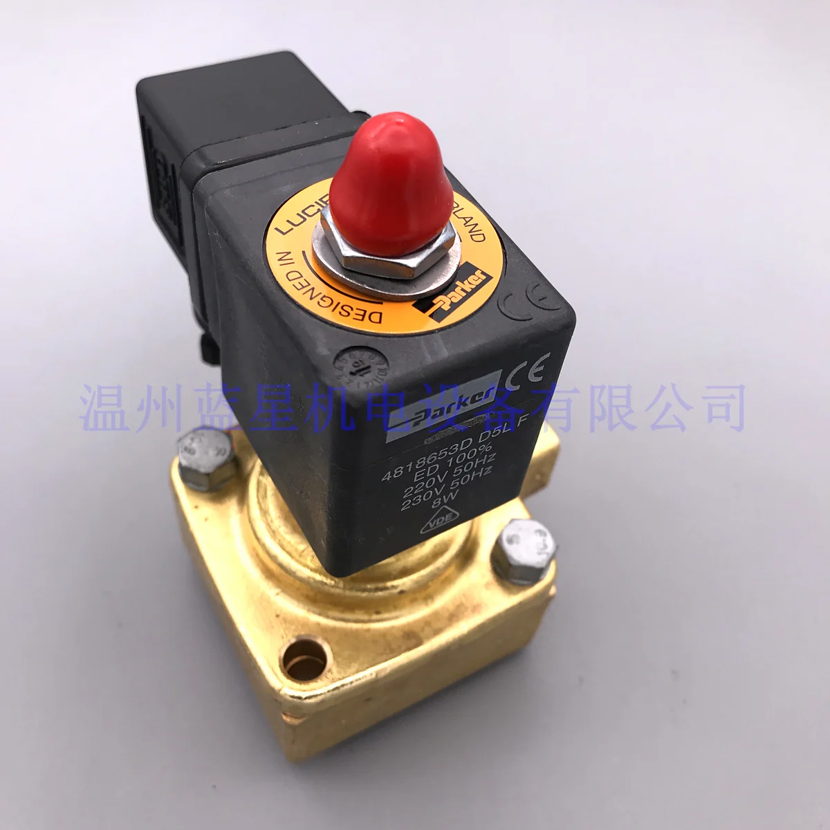 Соленоид высокого давления 421F35 AC220V|blowing machine|parker solenoidmachine machine |