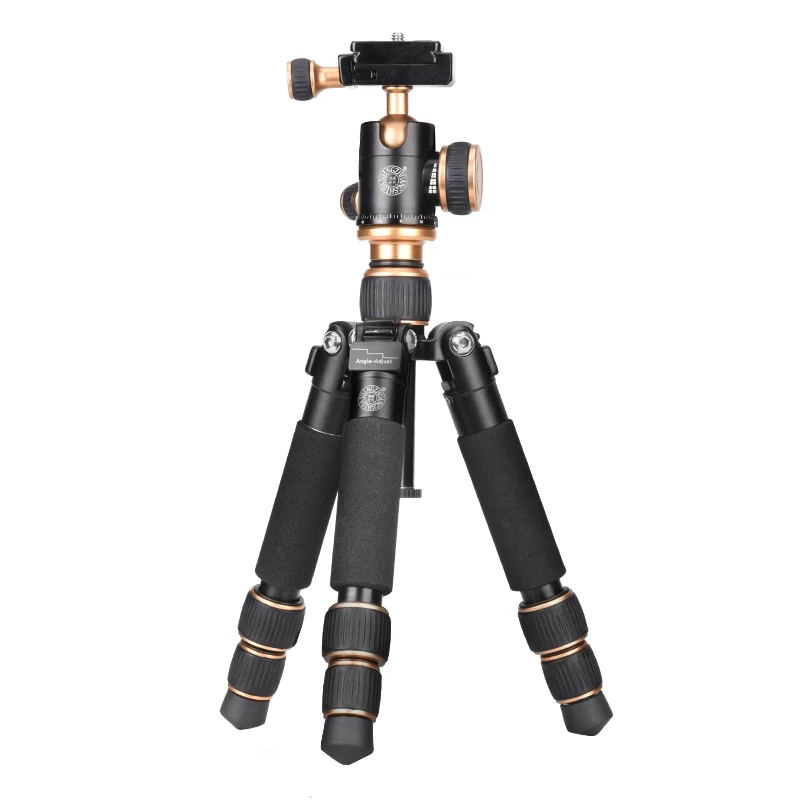 Высокое качество Q166 Фотография Портативный для Canon для Nikon для sony DSLR Mulit-функция мини штатив фотостудия складной штатив