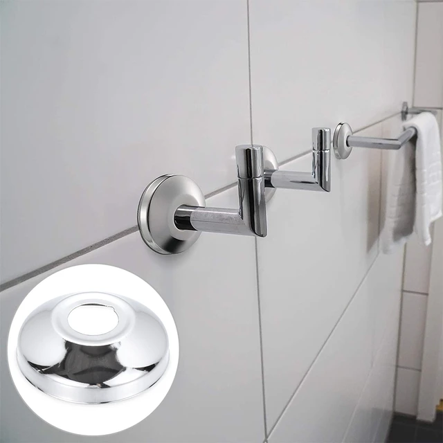 Kaufe Edelstahl-Wasserrohr-Wandabdeckungen für Badezimmer, Dusche,  Wasserhahn, dekorative Abdeckung