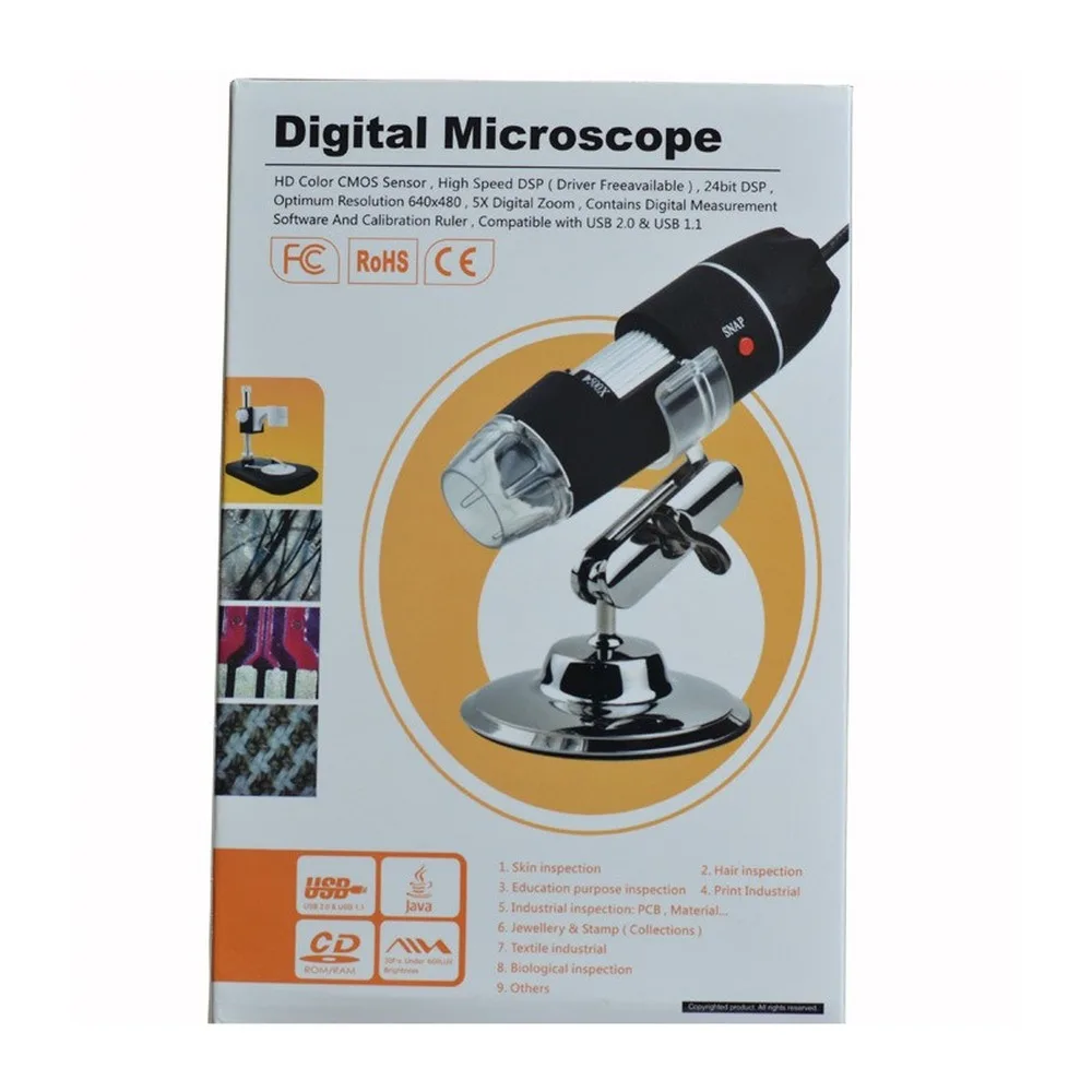  High Definition Digital Magnifier USB Microscope 1000X Maintenance Main Board Electronics Industry  - 4000207119730