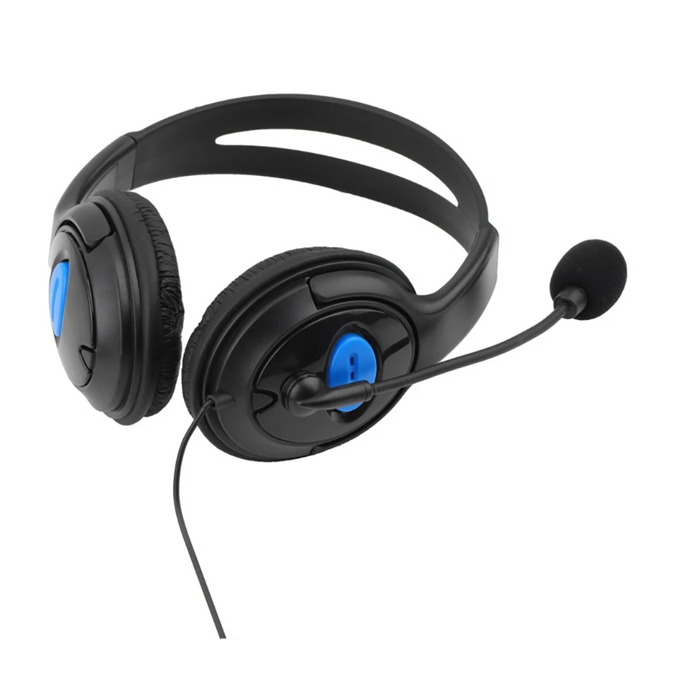 Wired Gaming Headsets With Mic Noise Isolating Headphones Bass Stereo for Sony PS3 PS4 PS5 Laptop PC Gamer Headphone