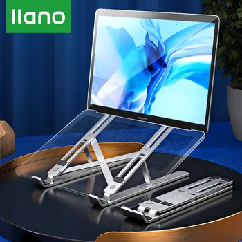 LLANO Laptop Stand Holder Foldable Adjustable Notebook Stand Portable Laptop Cooling Tablet For MacBook Air Pro Portable 1