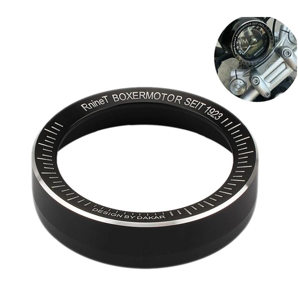 

Motorcycle Screen Trim Instrument Ring Cover Sun Visor For BMW R NineT Scrambler Prue 2017-ON