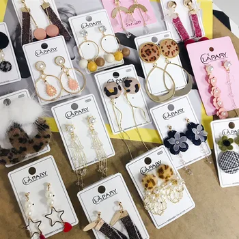 

30 Pairs/lot simple cute women jewelry earrings wholesale 201030-07