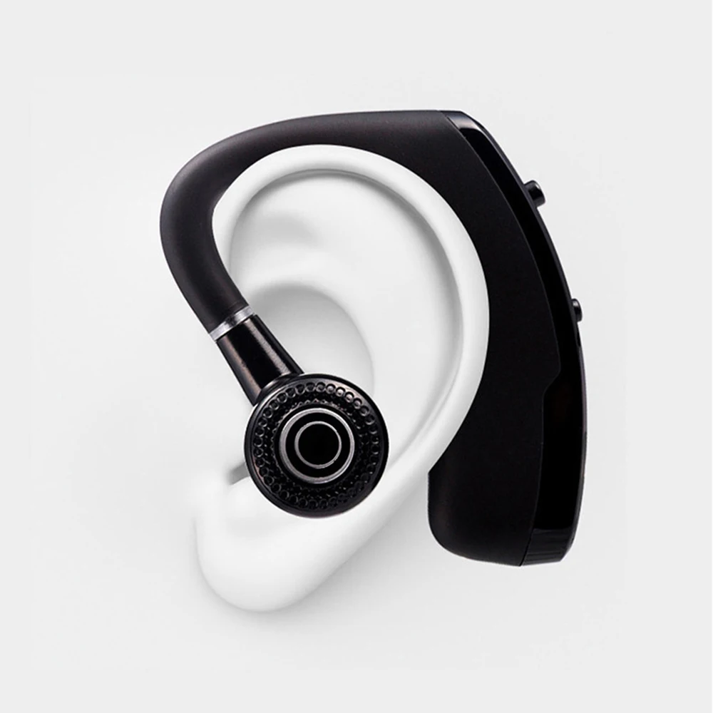 Hanging In Ears Bluetooth V4 2 Wireless Headset Business Earphone HD Stereo With Microphone Earbuds For iPhone Xiaomi Universal