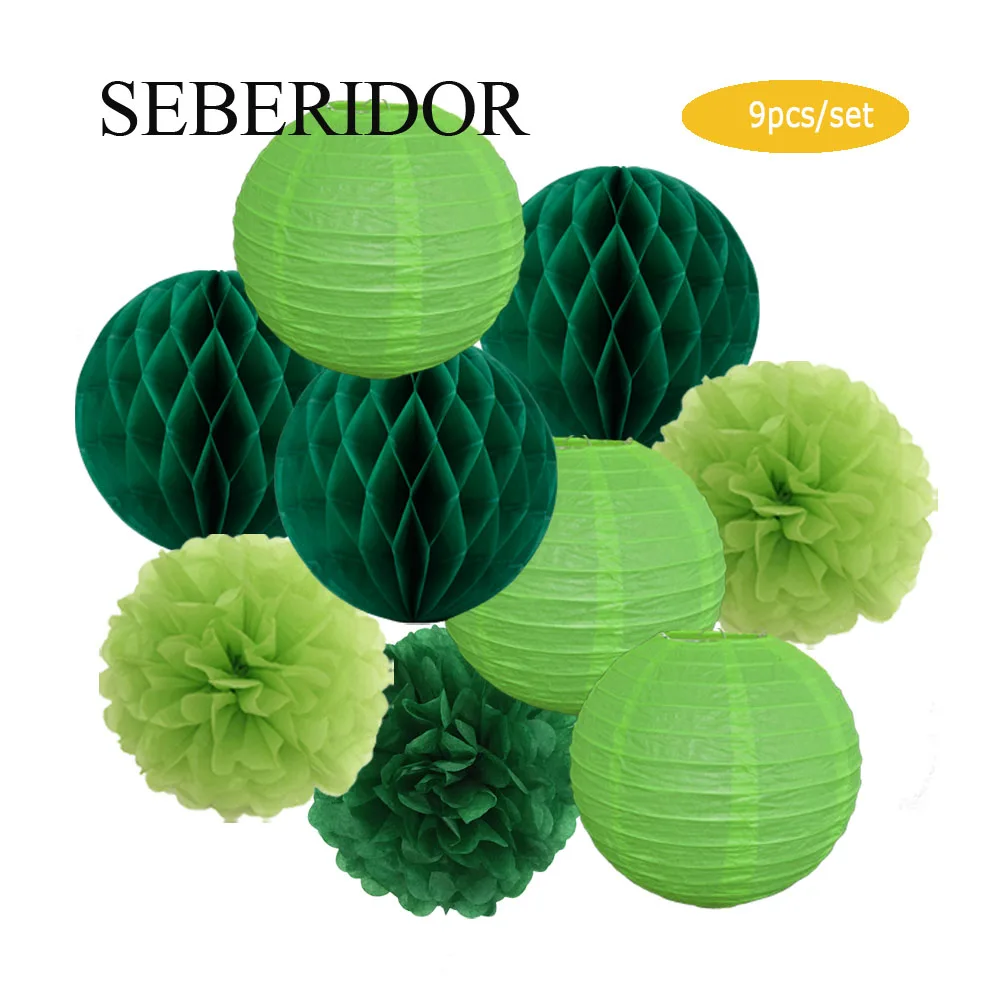 Description Picture 6 of itemWedding Party Favor Hanging Round Paper Lantern Purple Blue Pink 6" 8" 10" 12" Baptism Birthday Christmas EID Holiday Decor