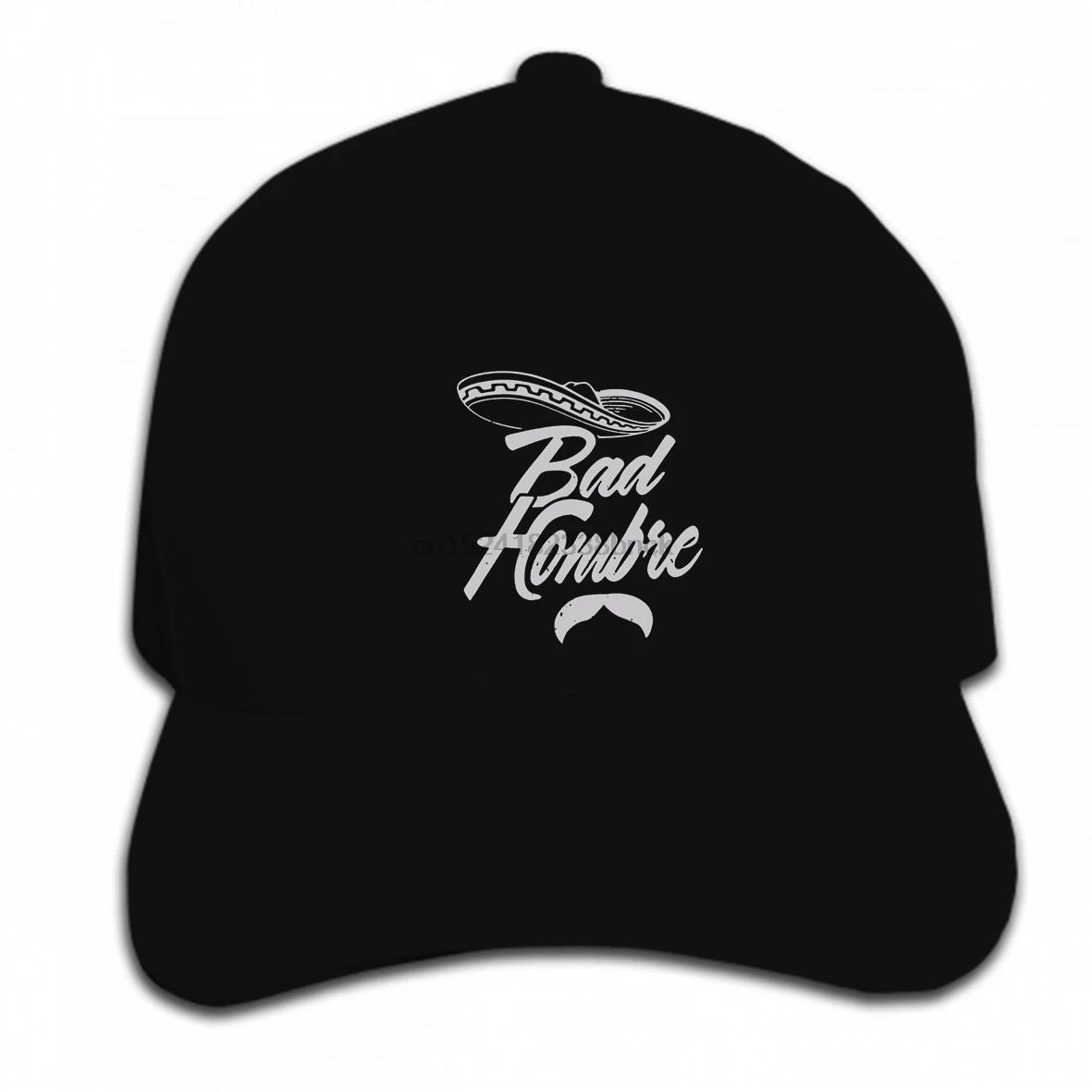 Принт бейсбольная кепка под заказ хип хоп Мужская Bad Hombre усы Sombrero Мексиканская мариачи юмором солнцезащитный козырек Кепка