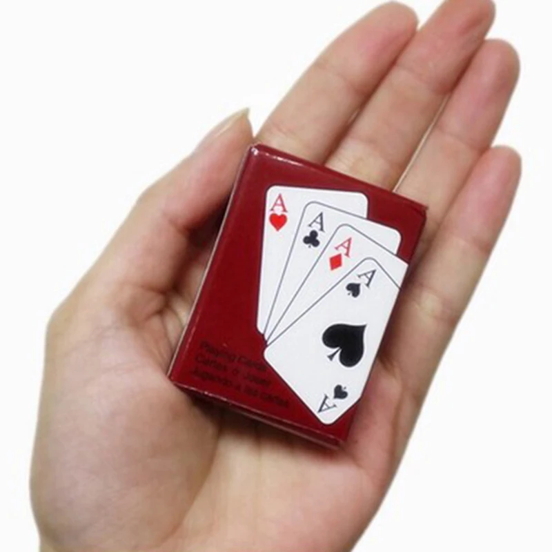 Покерная портативная мини-покерная забавная настольная игра в покер