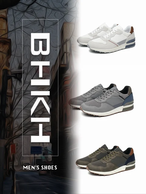 Moda Uomo Casual Moda Sneakers Sportive Scarpe Da Ginnastica Comode Da - Foto 9