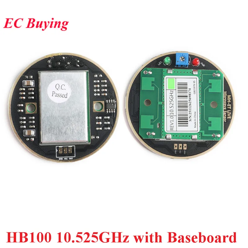 Generic Hb100 Microwave Radar Induction Sensor Module 24ghz 10g Cdm324 ...