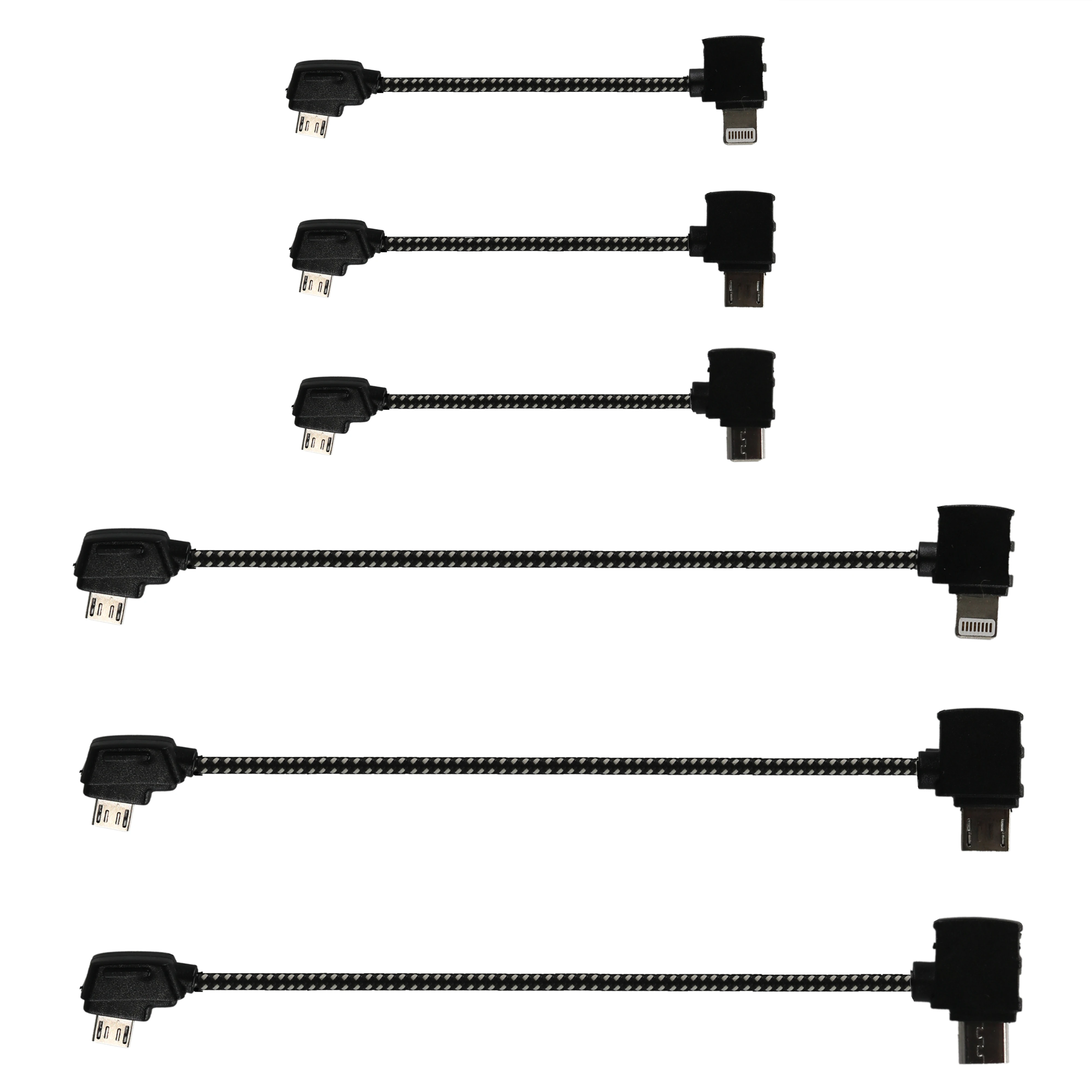 

FOR DJI Mavic Mini Pro Air 2 Pro OTG Data Cable Phone Tablet Transmission Wire Android MicroUSB Type-C IOS Cable for DJI Control