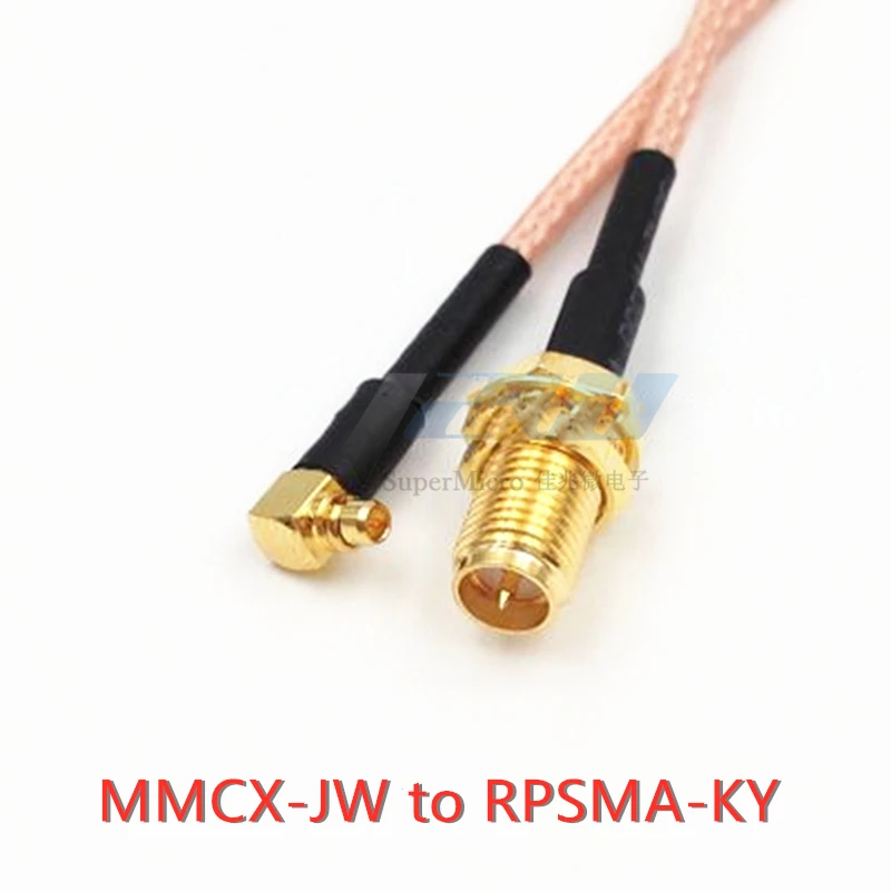RF Connector Cable Coaxial Cable Connector Coaxial Connector RF Connector Cable Connector Cable Adapter RF Connector Adapter Antenna Cable Adapter Coaxial Test Line RF Coaxial Cable Antenna Cable MMCX-J curved male to SMA-K-J female male RG316 line sma to mmcx extension cable