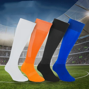 

Football socks sports adult fashion socks summer men's long tube breathable comfortable solid color simple personality leisure
