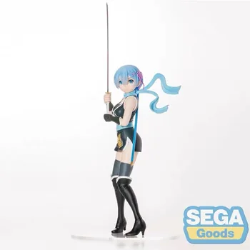 

In Stock Sega Re: Zero Starting Life in Another World Figure Rem PVC action figure model Figurals