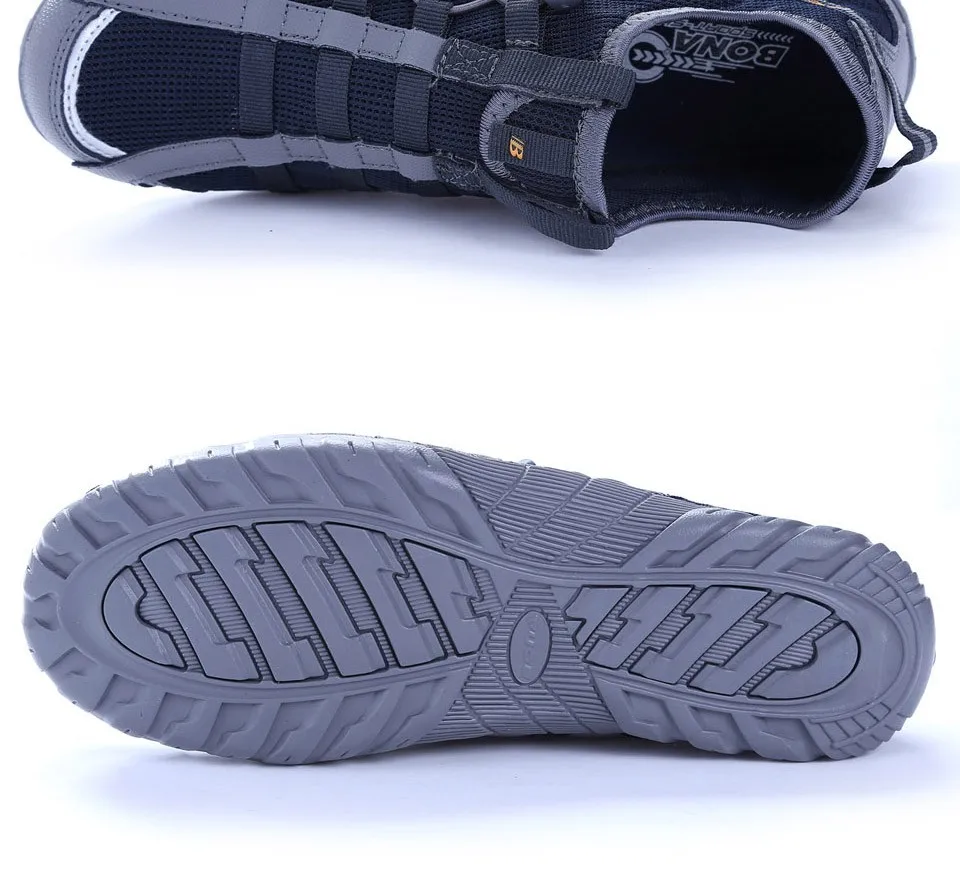BONA/Новинка; Мужская обувь для бега; спортивная обувь; уличная прогулочная беговая Обувь; кроссовки; zapatos de mujer; Высококачественная