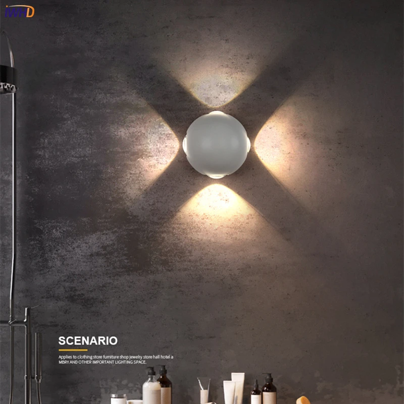 IP65 Waterproof LED Wall Lamp Aluminum Outdoor Light Simple Wall Lamp For Bedroom Bathroom Mirror Light Bar Cafe Applique Murale (3)