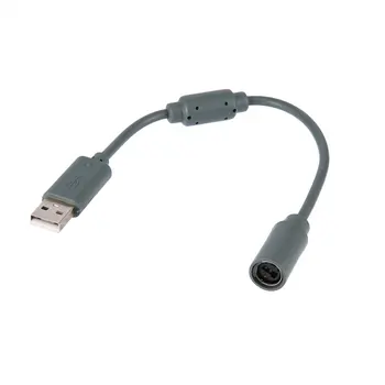 

Mayitr 1pc 26cm USB Converter Cable Cord Wired PC USB Port Adapter Cable For Xbox 360 Wired Controller