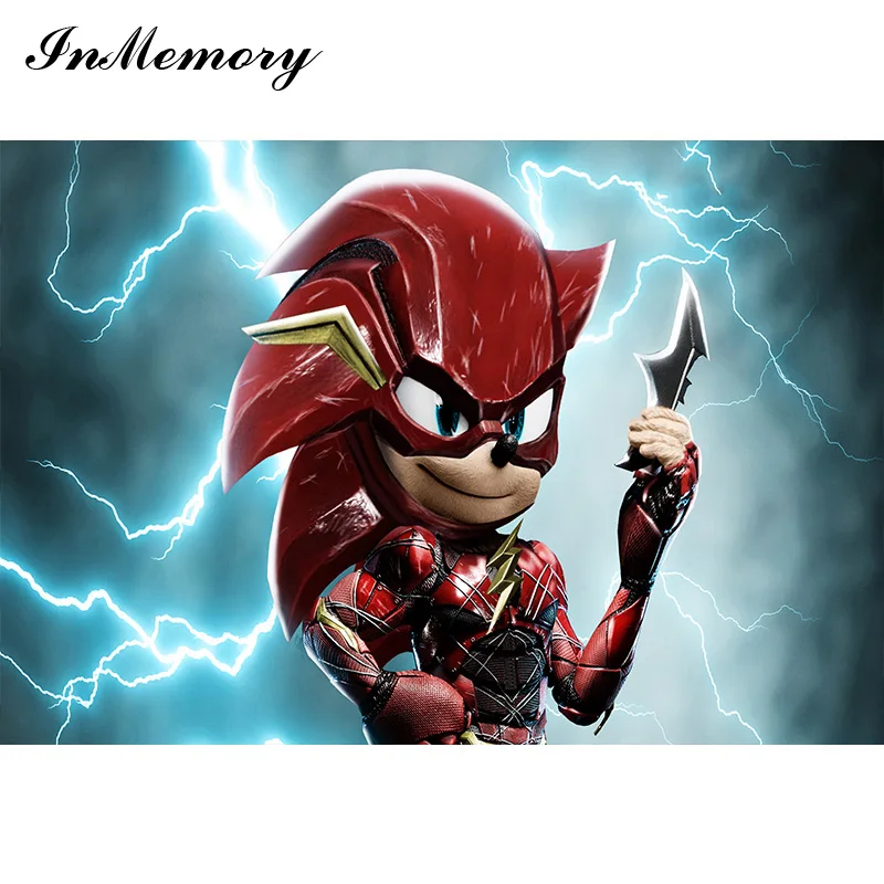 В памяти Sonic зубная щётка вечеринка для мальчика день рождение фон Дети