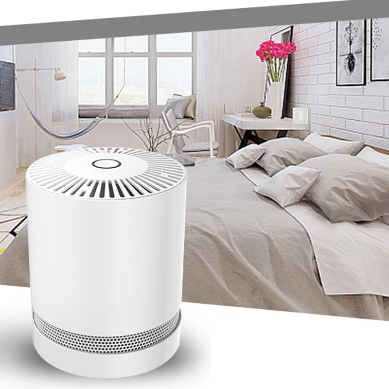 Air Purifier for Home Smokers Allergies and Pets Hair, True Hepa Filter, Quiet in Bedroom, Filtration System Cleaner Eliminates