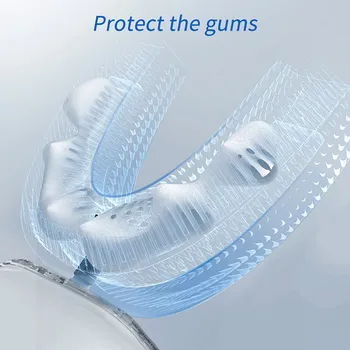 

Silicone Lazy Electric Toothbrush Braces U-shaped Children Adult Automatic Oral Sonic Toothbrush Spazzolino Elettrico Quality