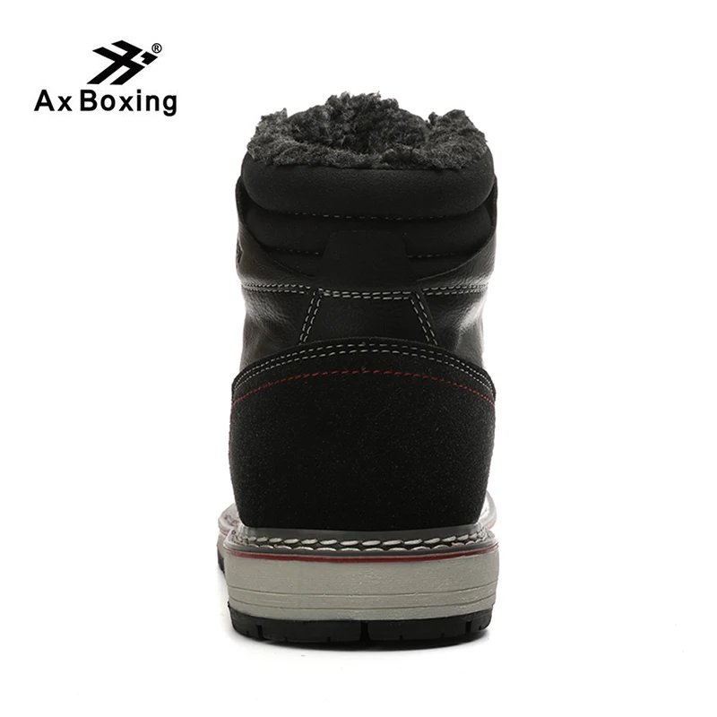 AX BOXING/Теплые ботильоны; мужские зимние ботинки; теплые Нескользящие зимние ботинки; мужские зимние легкие повседневные Ботинки martin