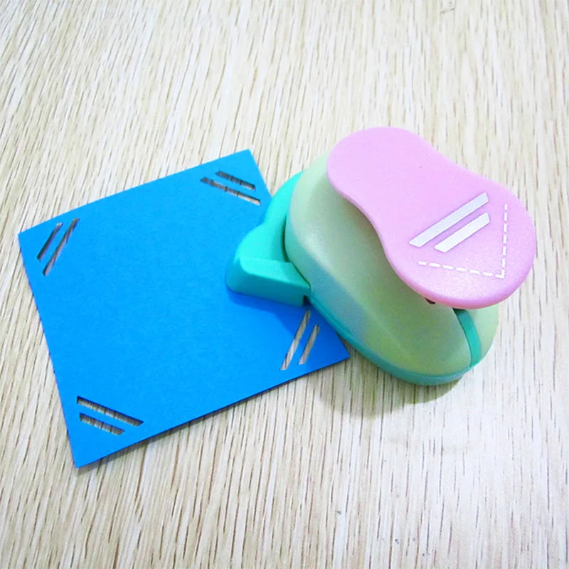 

double equal line Corner Craft Punch Curve diy border hole punch paper cutter embossing cortador de papel de scrapbook