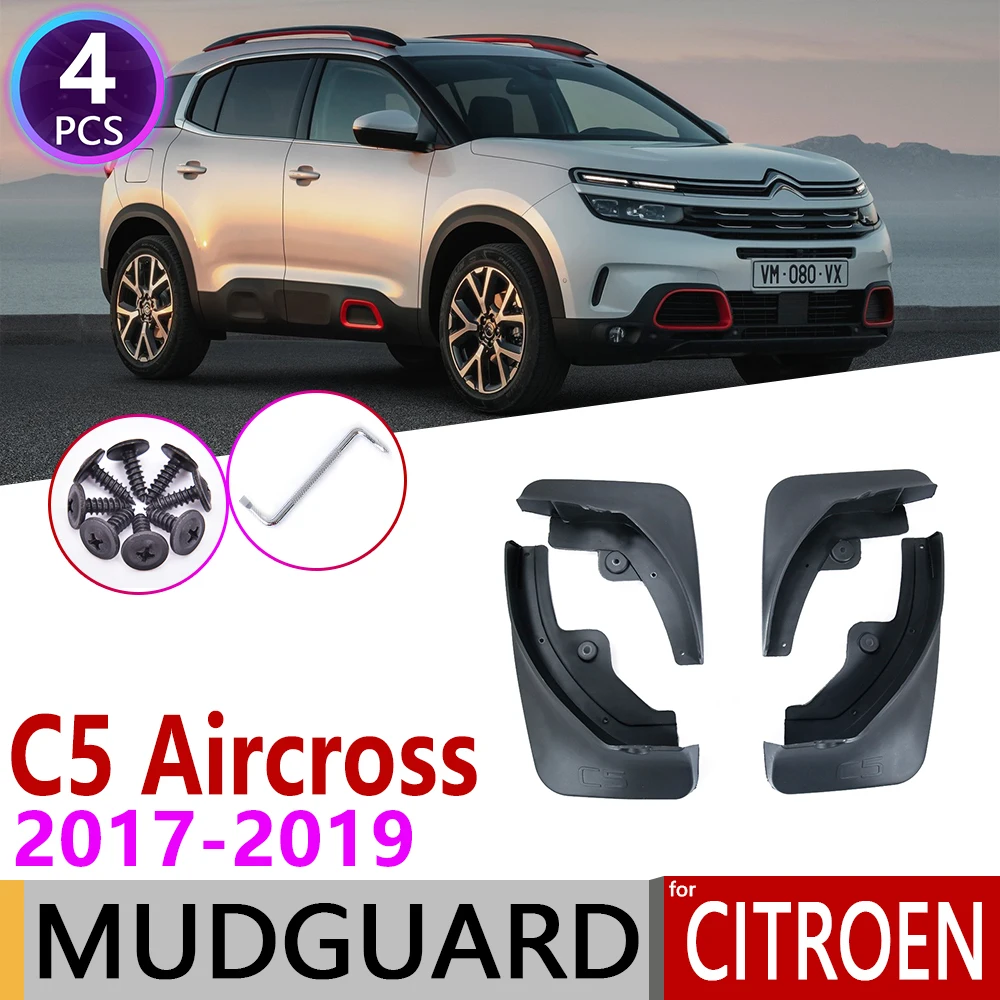 Для Citroen C5 Aircross 2017 2018 2019 4 шт передние задние брызговики Брызговики