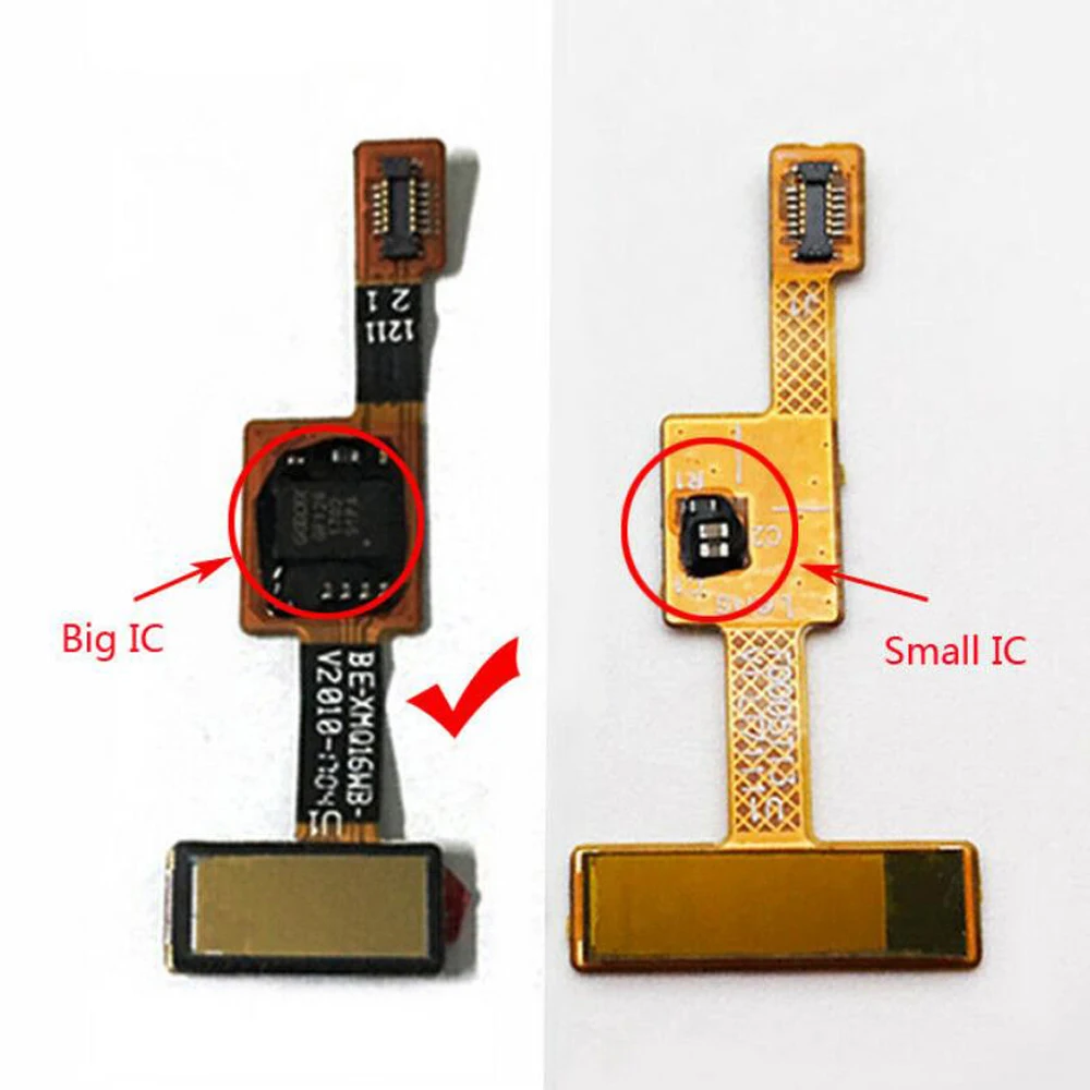 Кабель для подключения датчика отпечатков пальцев Xiaomi Mi 6 Mi6 Big IC | Компьютеры и