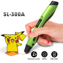 Enotepad SL-300A 3D stylo écran LED bricolage 3D stylo d'impression avec 100M ABS/PLA Filament pour enfants conception dessin stylos impression stylo