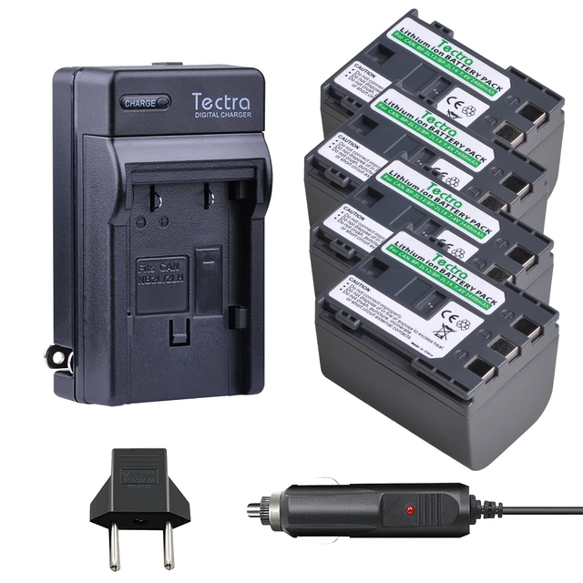 Ladegerät Set Für Canon BP-2L14 Akku - Mit Netz- & Autoadapter