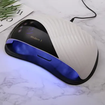 

High Power Nail Lamp Double Light Source LED Nail Dryer 10S/30S/60S/99S Light Gel Polish Curing Tool