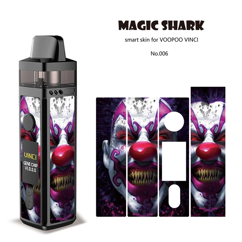 Волшебная Акула Джокер Харли Квинн наклейка фильм вейп для VOOPOO VINCI|Аксессуары| |