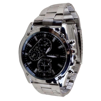 

Business About Men Band Machinery Sport Quartz Watch