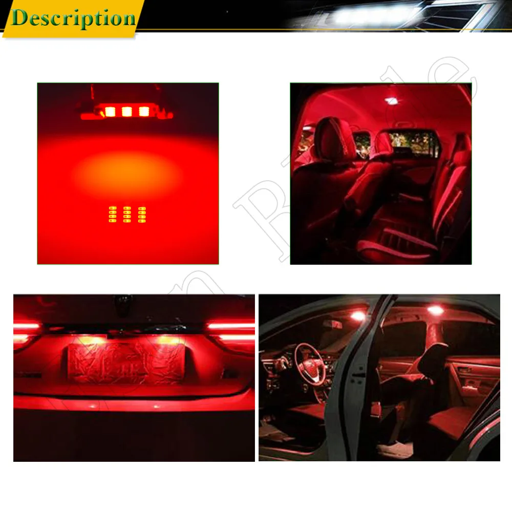 31mm 36mm 39mm 41mm 42mm 10   ĵ 佺  ڵ LED ׸   Ʈ, 4014 12 SMD ȣ   C5W 12V AC