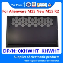 Ноутбук черный Задняя крышка Нижняя база доступа дверь E оболочка для Dell Alienware M15 M15 R2 0KHWHT AM2KH000P01