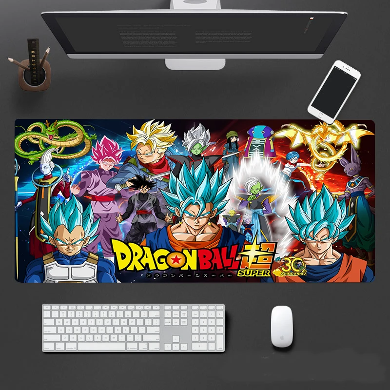 Коврик для мыши Goku в стиле аниме игровой коврик компьютерной консоли клавиатуры